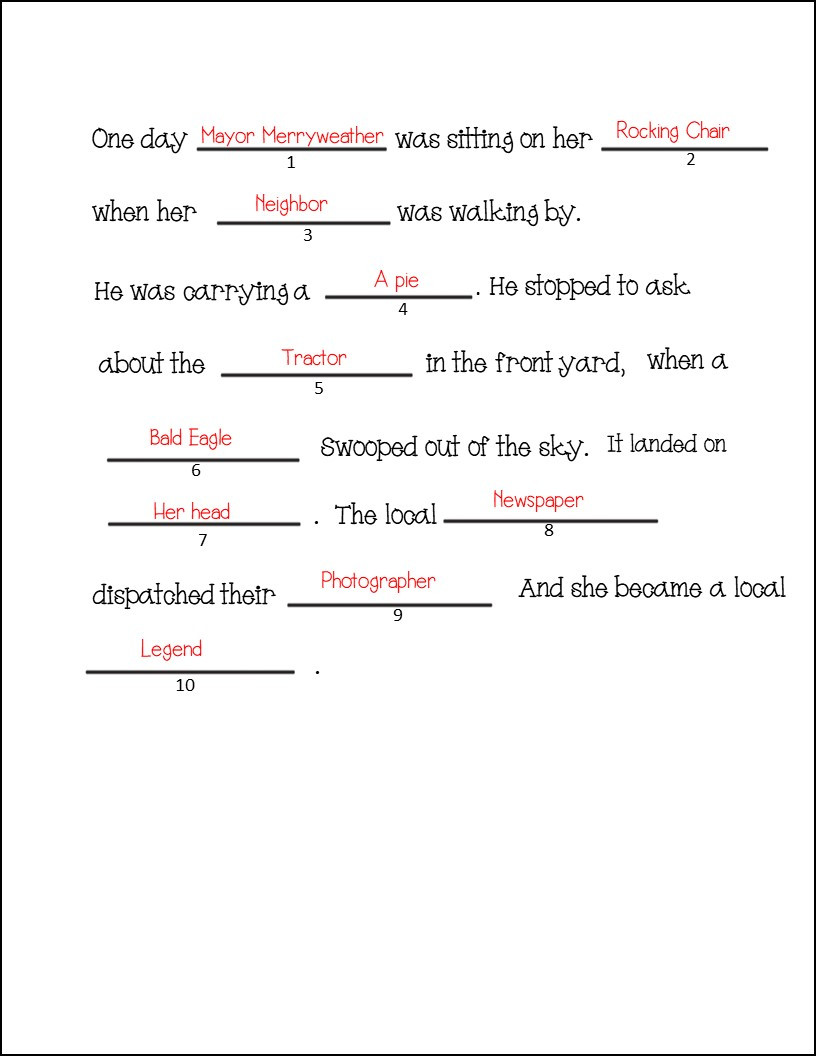 Order of Operations Silly Sentences Activity - Amped Up Learning