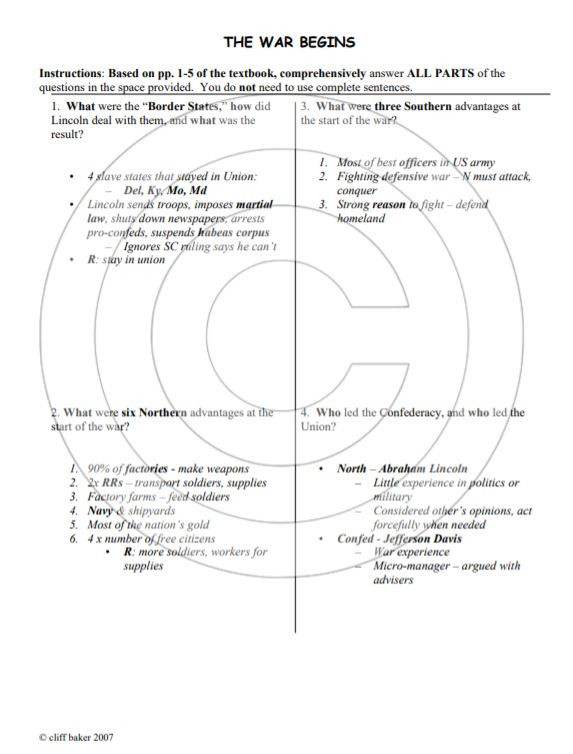 The Civil War and Reconstruction unit bundle, including text - Amped Up ...