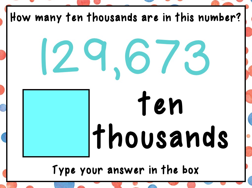 4th Grade Place Value to the Millions Boom Cards for Distance Learning