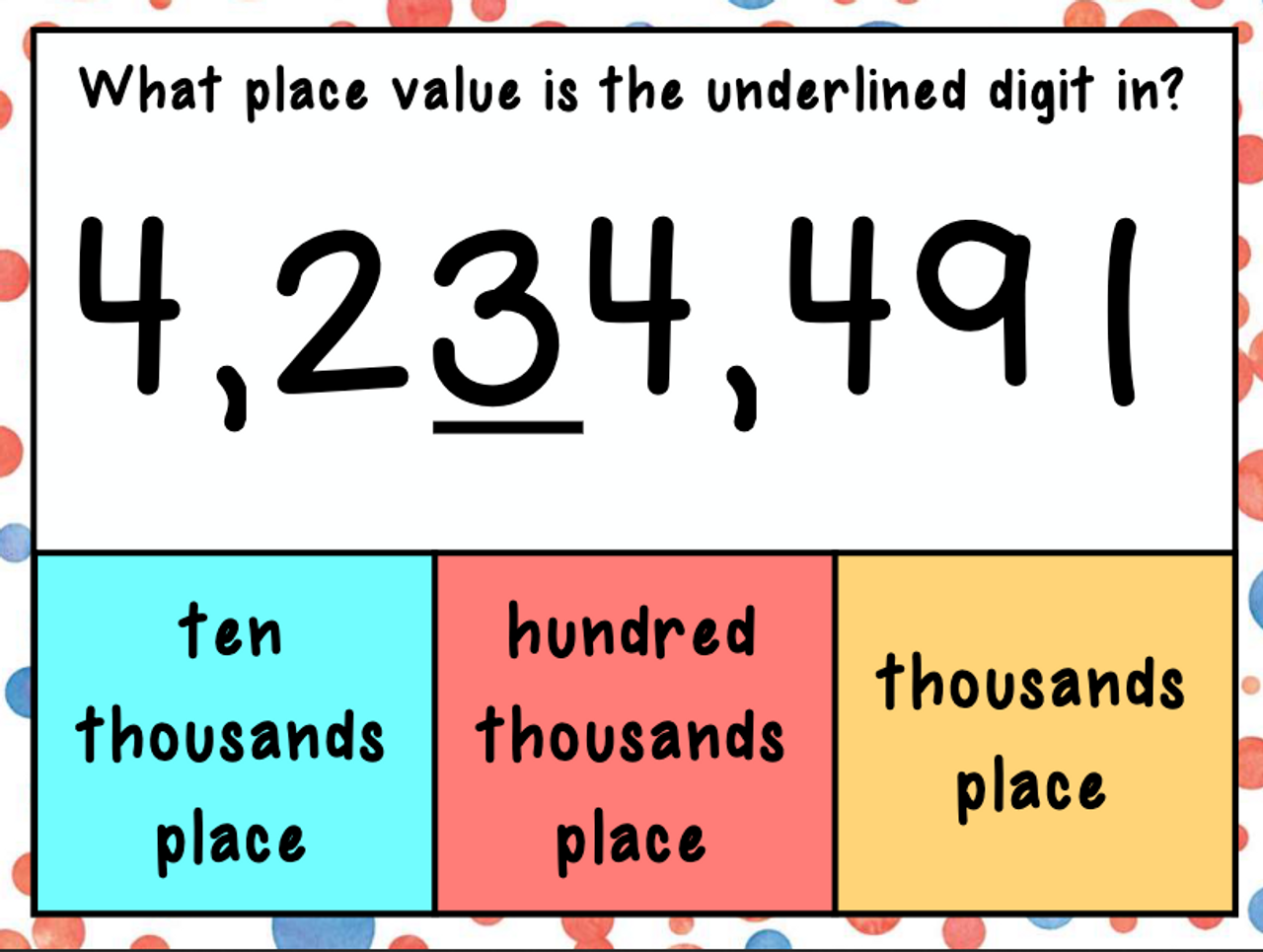 4th Grade Place Value, Number Forms, & Rounding Boom Cards for Distance Learning