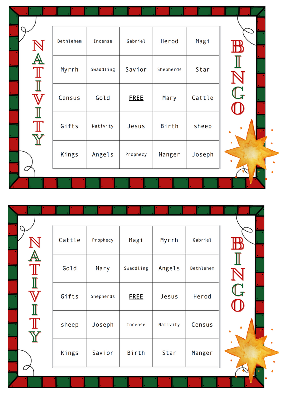 Christmas Pictionary Game For Families-Free Printable - Fox Farm Home