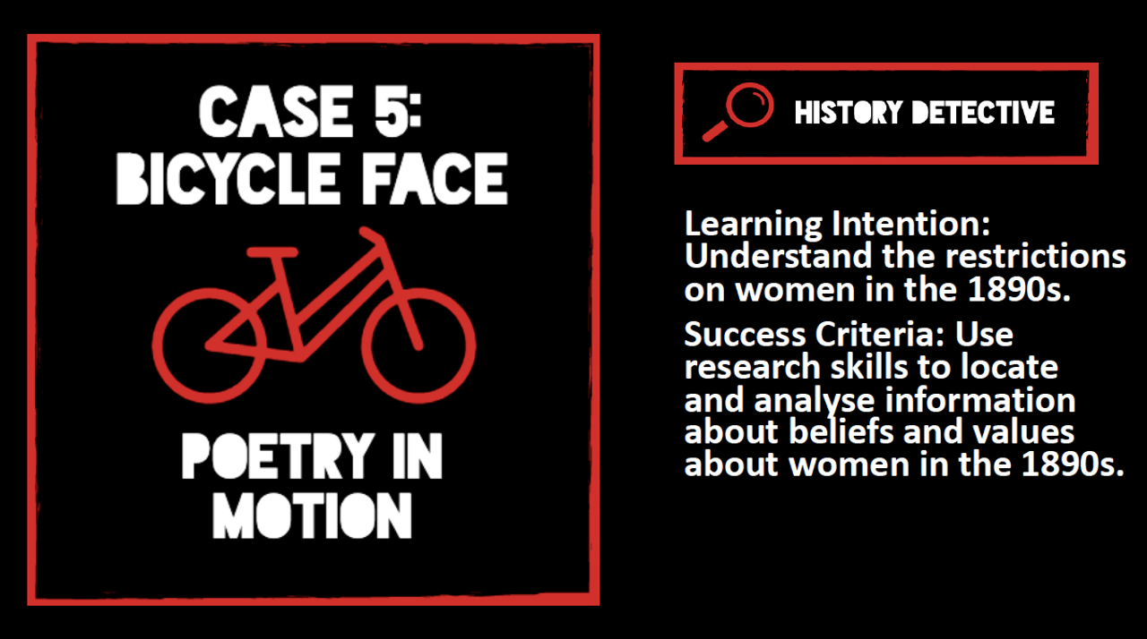 Case 5 Women's Rights Bicycle Face and Dress Reform