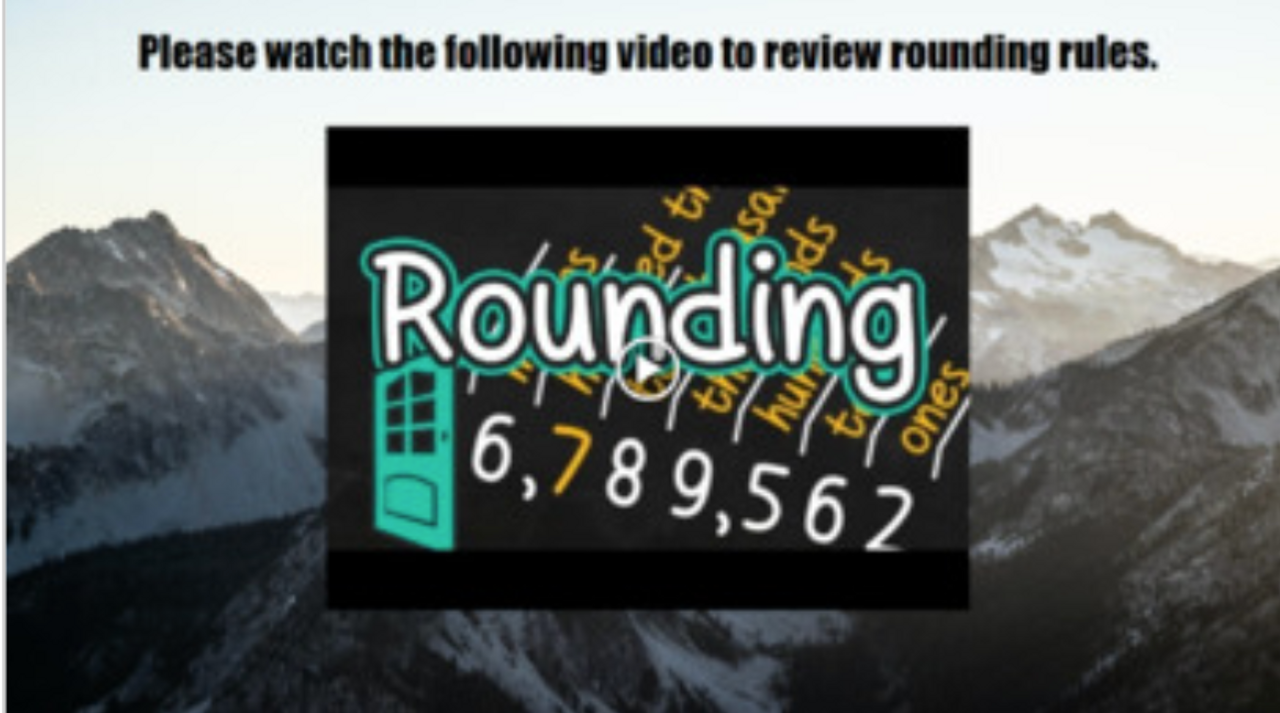  Rounding Decimals Google Slides/Power Point Drag and Drop