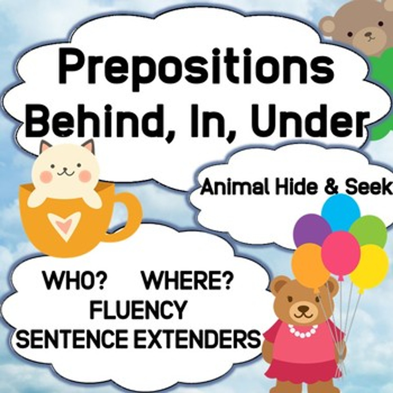 Prepositions: In, On, Under