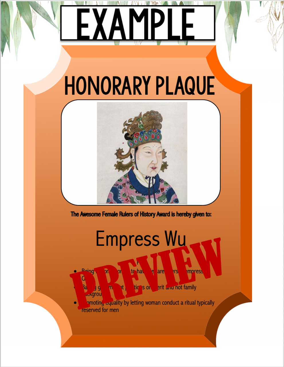 Empress Wu Hero or Villain