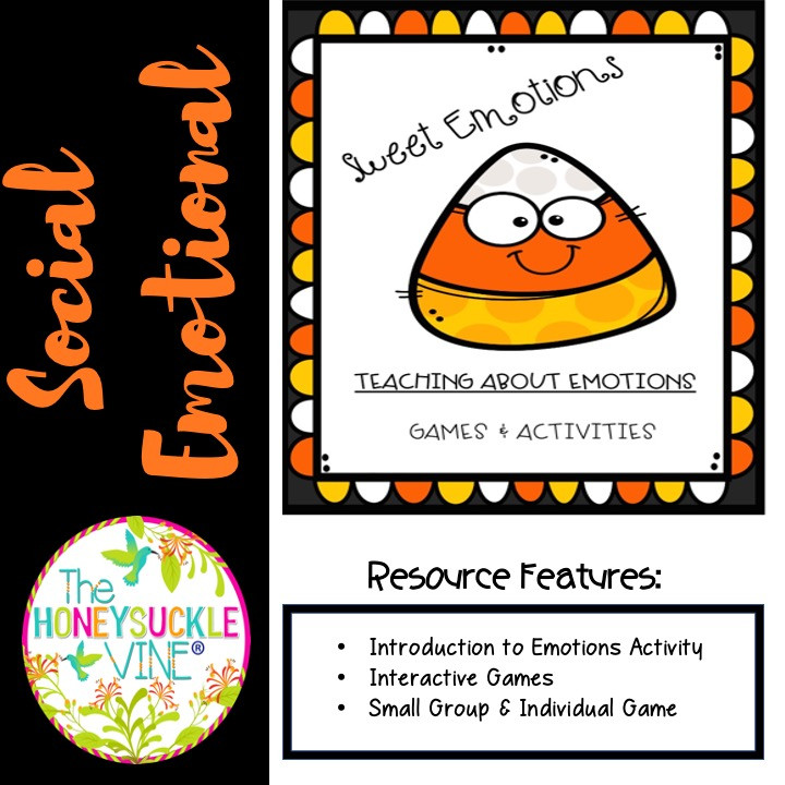 Sweet Emotions, Teaching About Emotions Games & Activities
