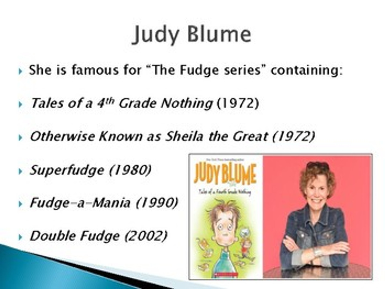 Judy Blume Biography - Amped Up Learning