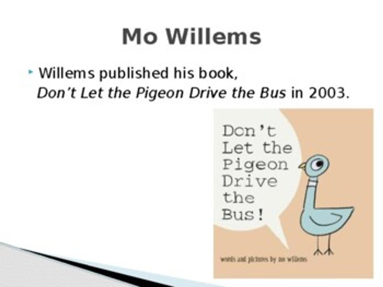 Mo Willems Biography - Amped Up Learning