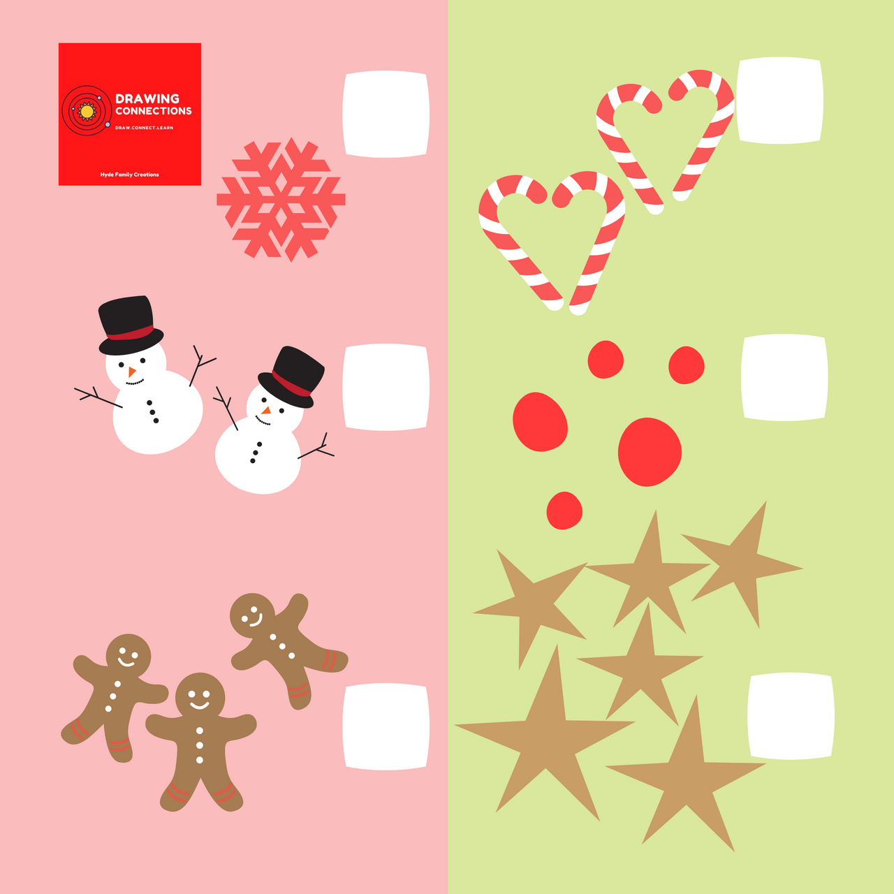 Holiday Counting Fun! Activity Mat