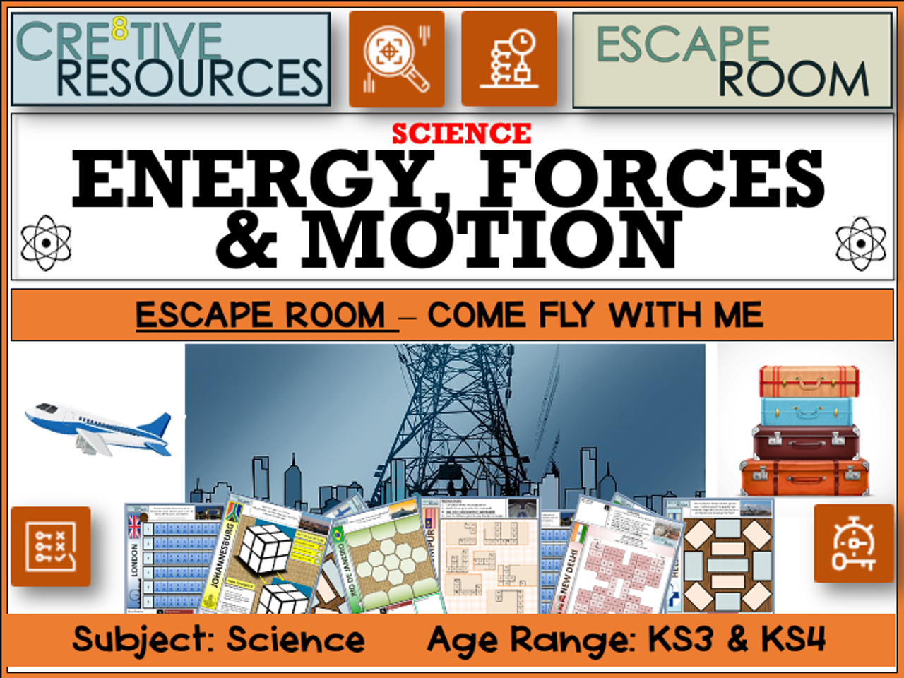 Energy　Motion　and　Forces　Learning　Amped　Up