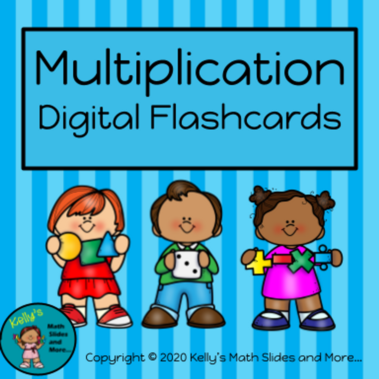 Multiplication Flashcards - Digital
