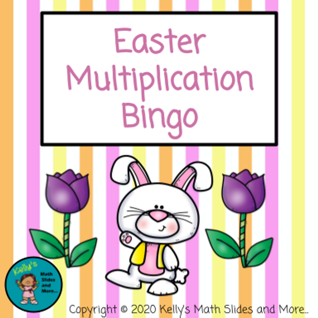 Easter Version - Multiplication Bingo - Digital and Printable