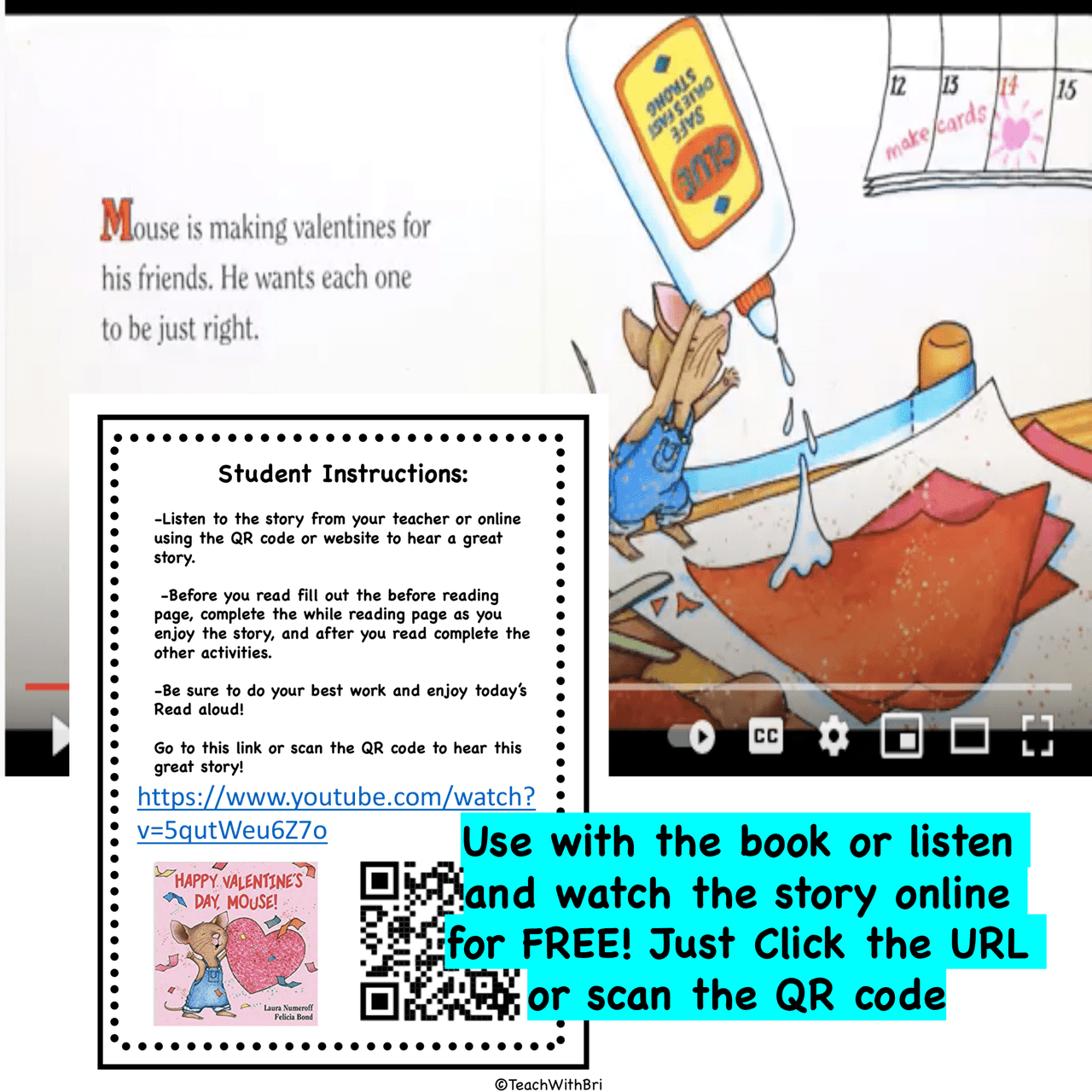 This reader's theatre/ drama activity is based on the book "happy Happy Valentines Day Mouse- Book Activity Pack -Printable Version