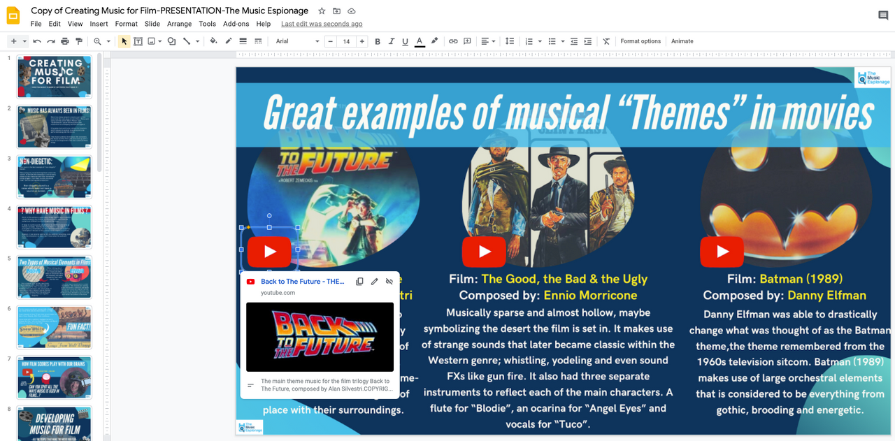 Creating Music For Film Full Lesson Distance Learning Google Slides邃 Creating Music For Film Full Lesson Distance Learning Google Slides邃