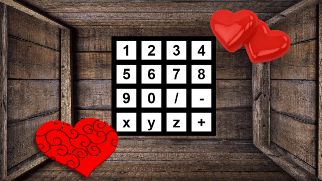 Valentine's Day Escape Room Multiplication, Division, Addition, and Subtraction