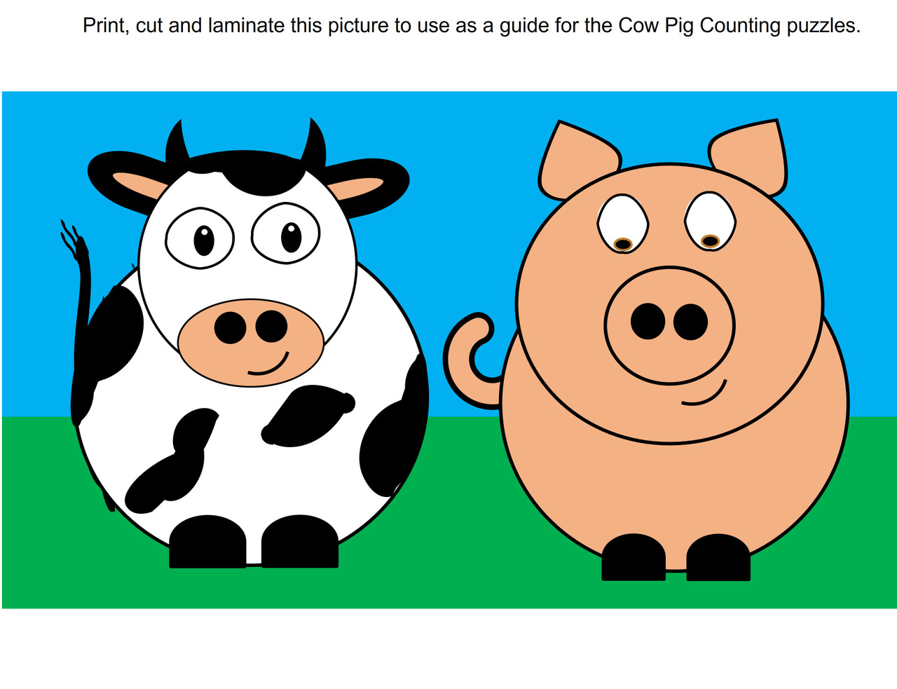Puzzles Farm Theme Printable