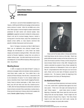 Biography: John Brown