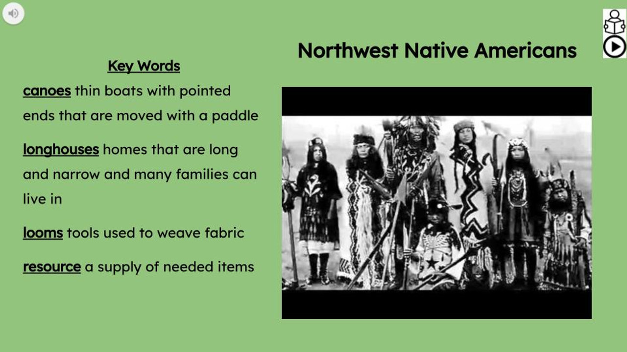 Northwest Native Americans Informational Text Reading Passage and Activities