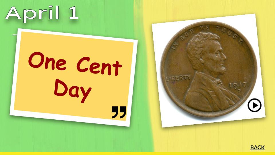 April Celebrate Everyday Calendar