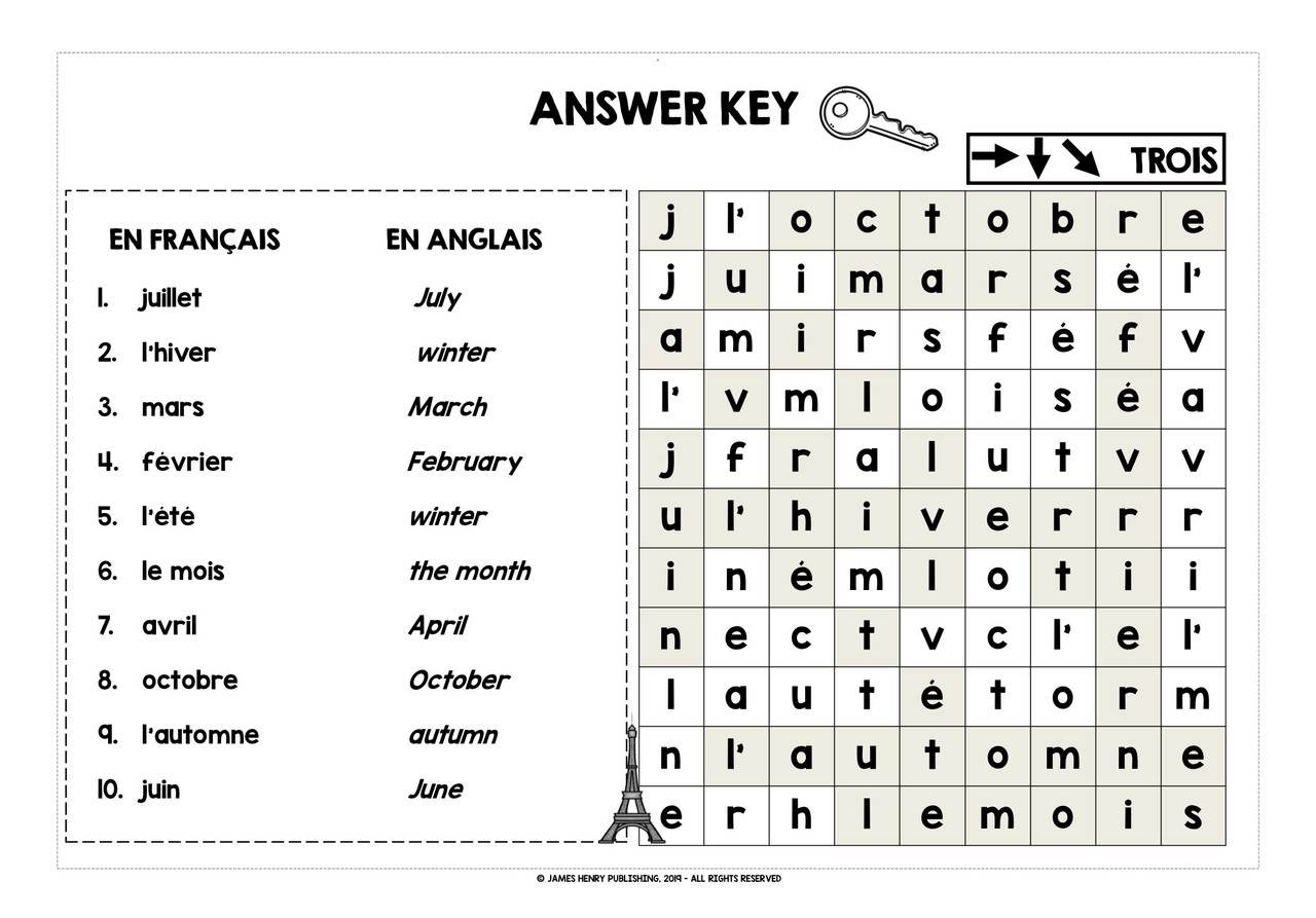 french months seasons of the year word searches amped up learning