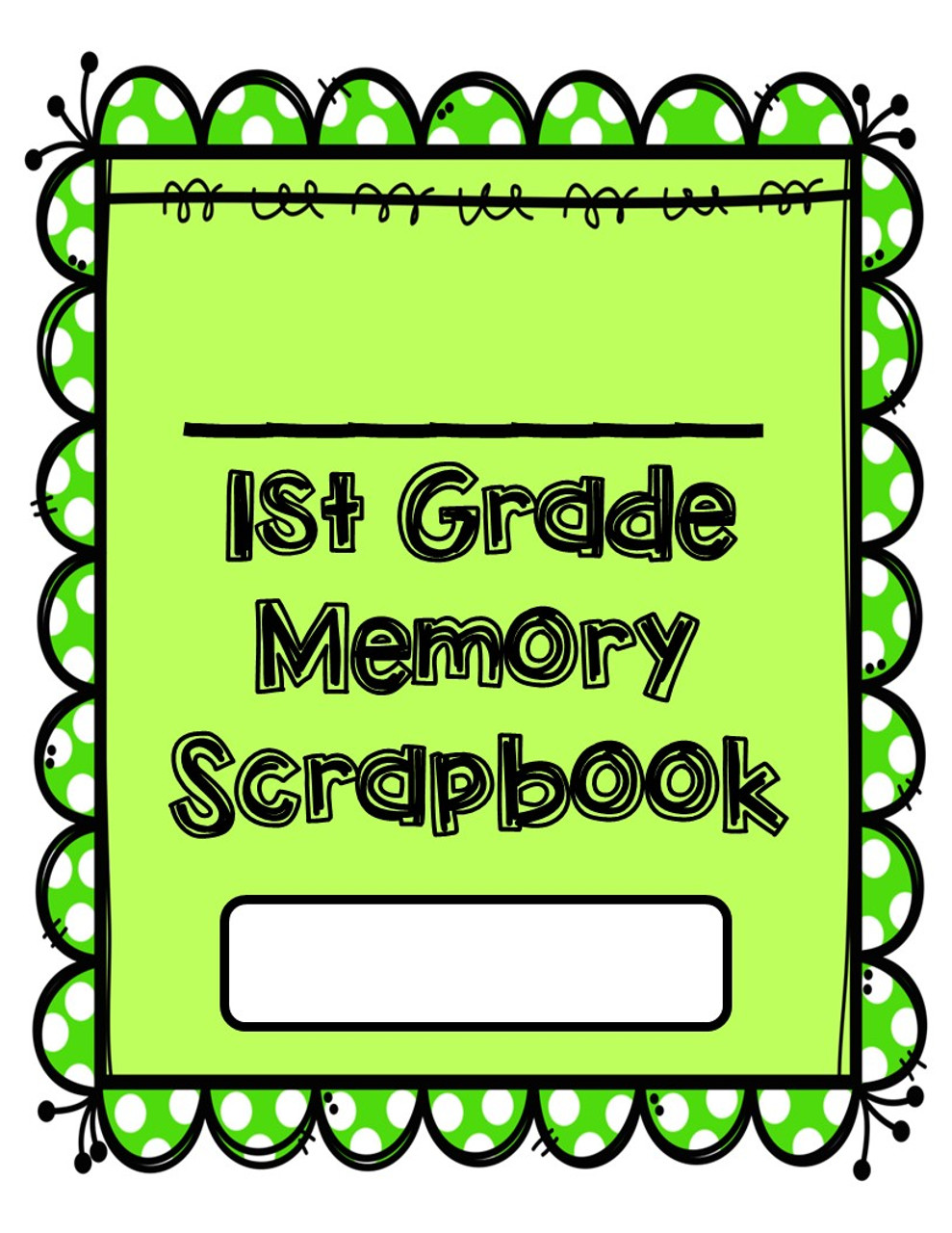 End of the Year Memory Book and Class Awards-Digital and Printable