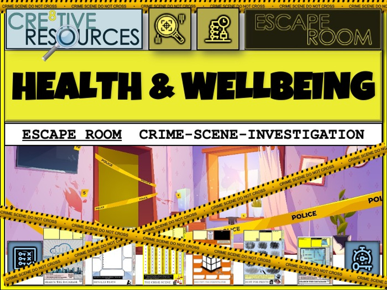 Health, Wellbeing and Emotions  Escape Room 