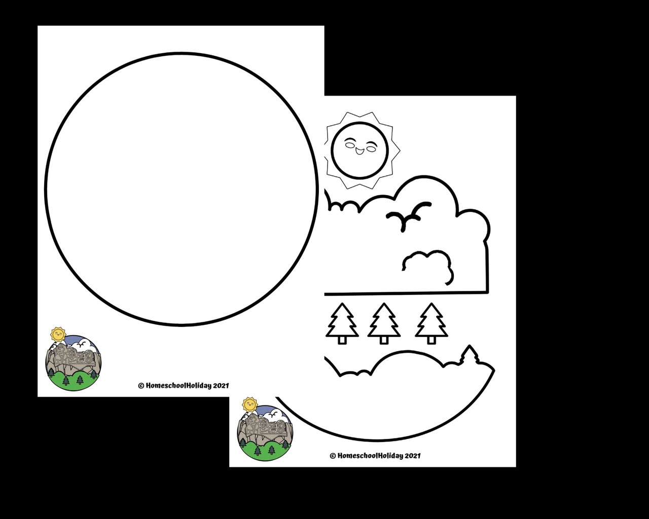 mount-rushmore-paper-plate-craft for Free Printable Mount Rushmore Worksheets Mount Rushmore Paper Plate Craft for Free Printable Mount Rushmore Worksheets