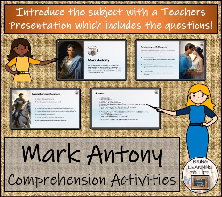 Mark Antony Close Reading Activity 3rd Grade 4th Grade Mark Antony Close Reading Activity 3rd Grade 4th Grade