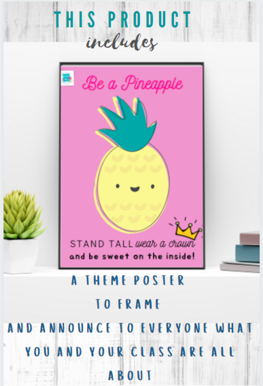 Be Sweet: Pineapple Classroom Décor