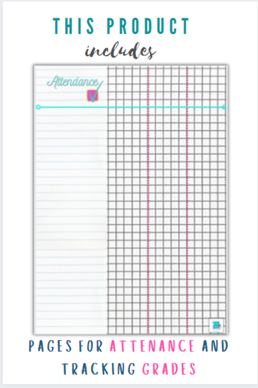 Re-usable Binder Mindfulness and Positivity Teacher Planner