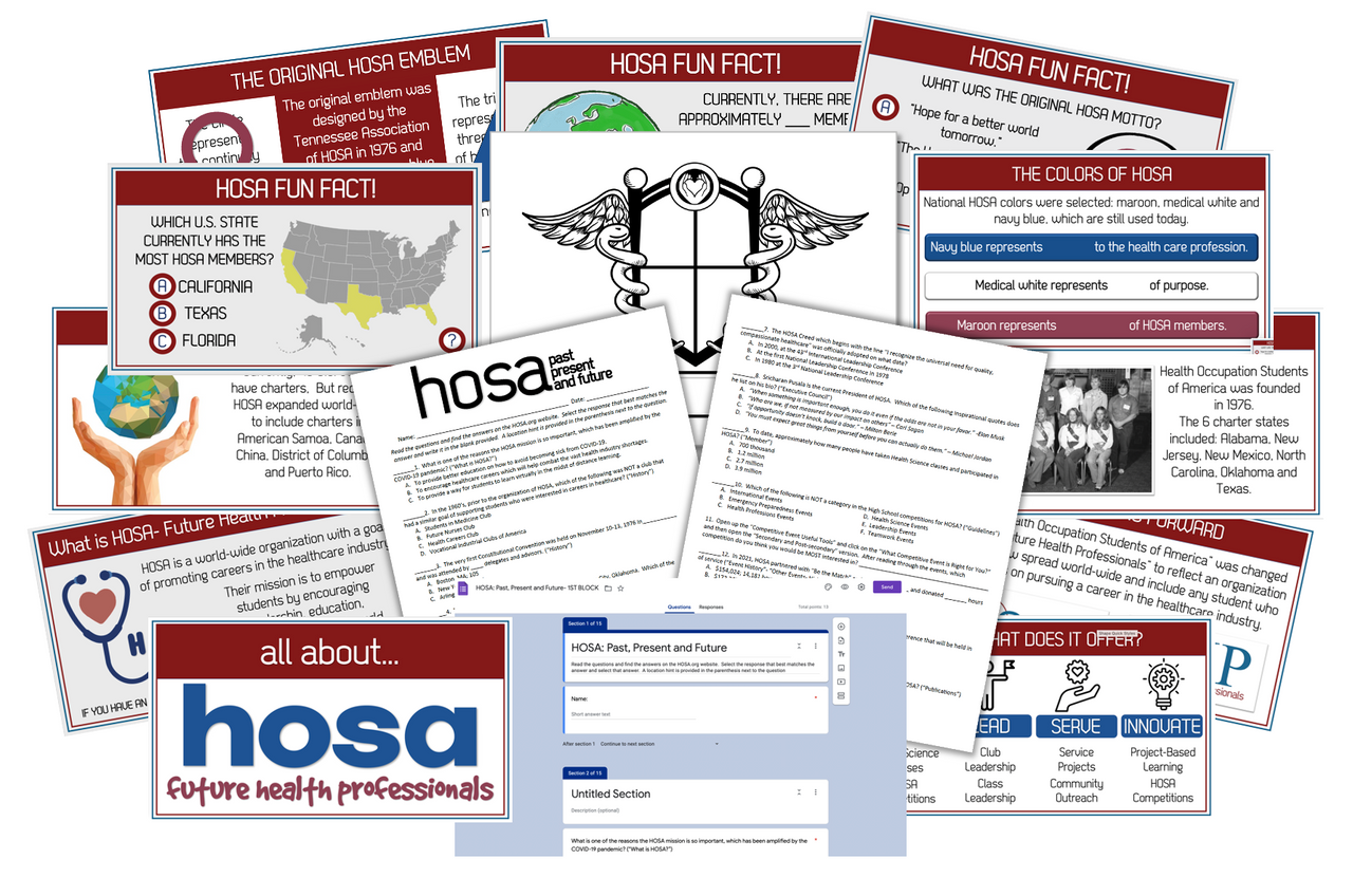 HOSA Competitive Events, PDF, Multiple Choice