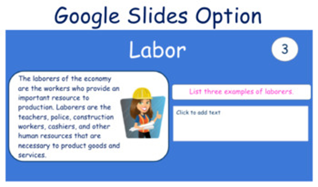 Basic Economic Concepts Task Cards Elementary, Google Slides ...