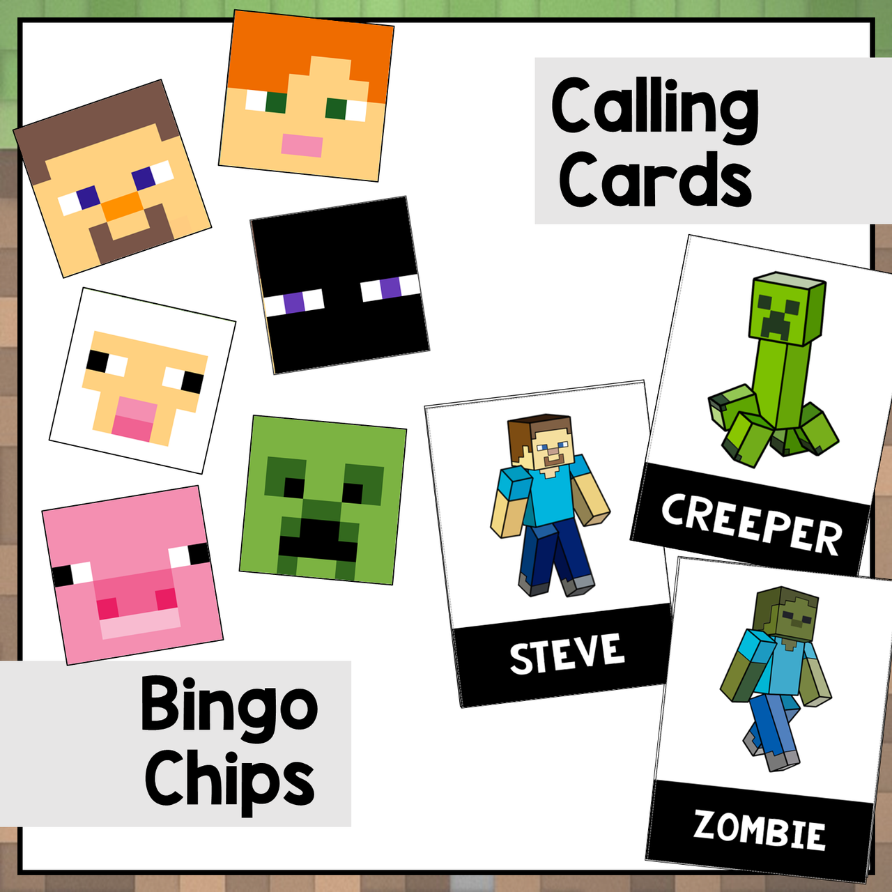Bingo Minecraft Themed - Amped Up Learning bingo-minecraft-themed-amped-up-learning