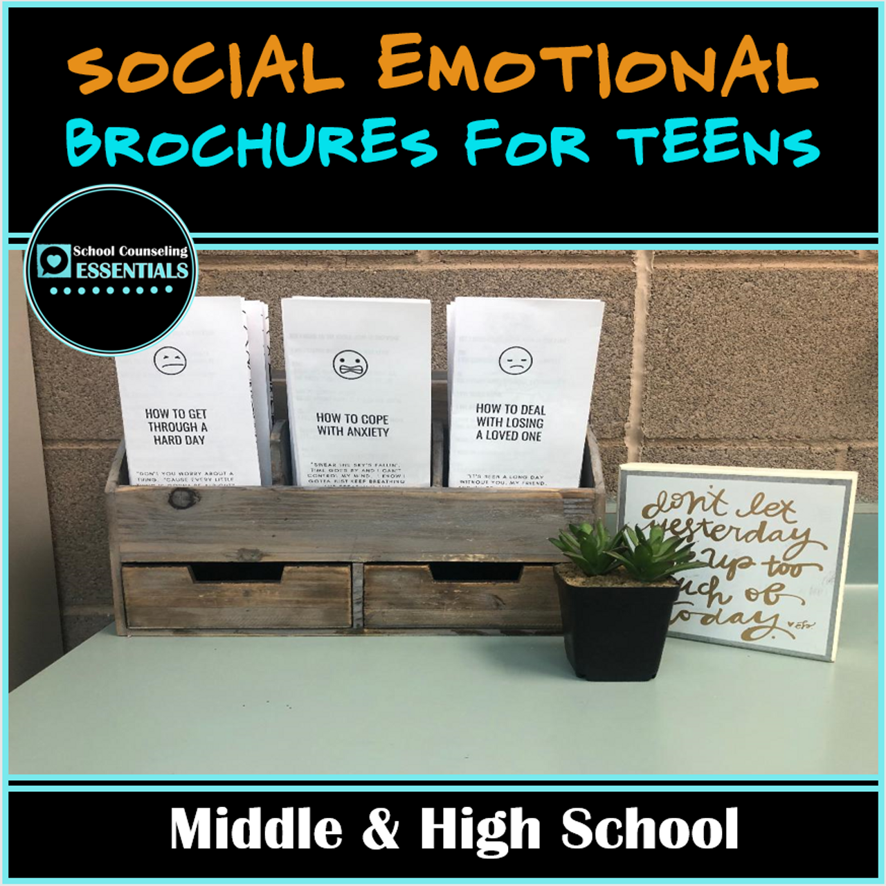 Social-Emotional Brochures for Teens