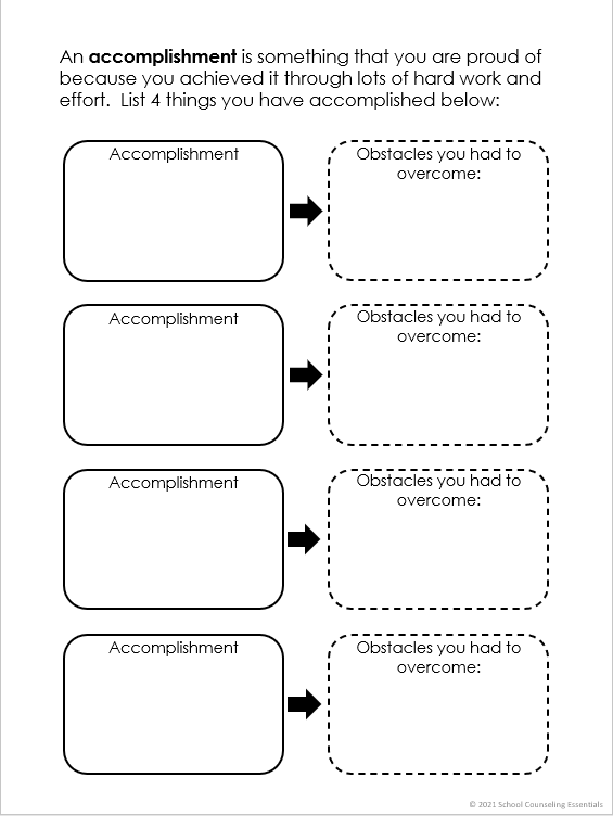 self esteem worksheets pdf