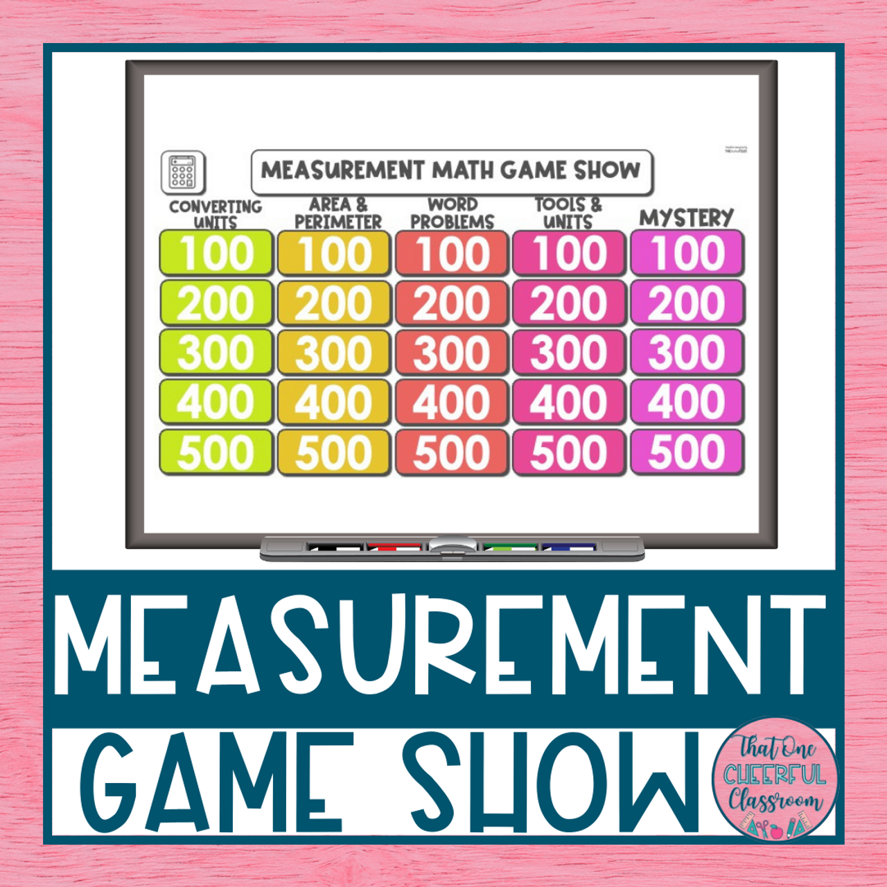 4th Grade Measurement Math Game Show