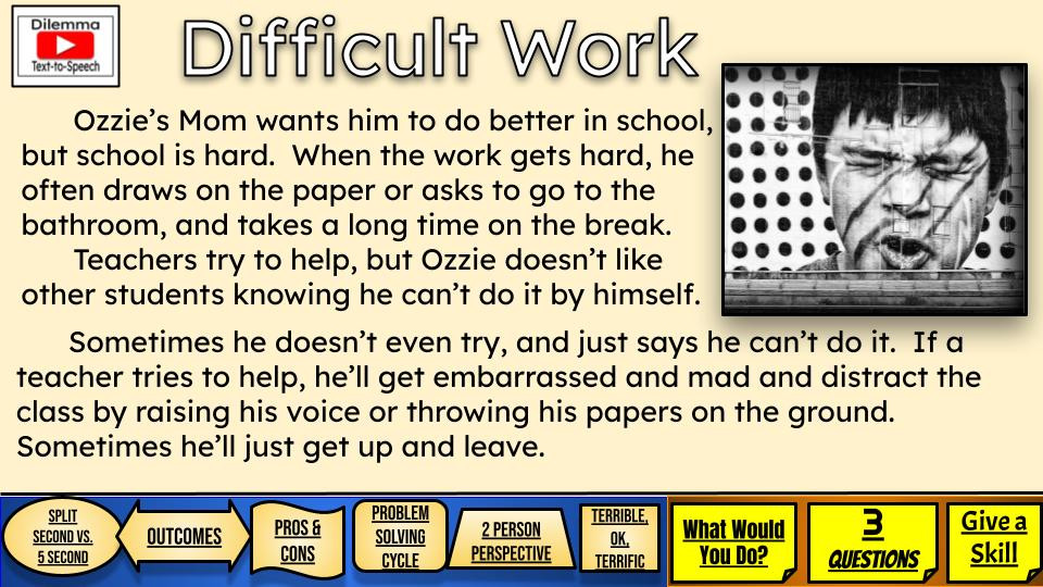 Social Emotional Learning Activities with Graphic Organizers