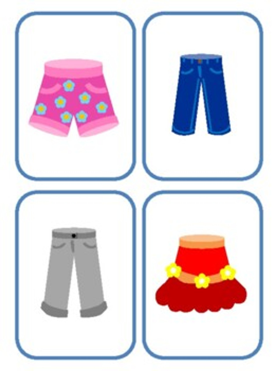 Clothes – ESL Flashcards