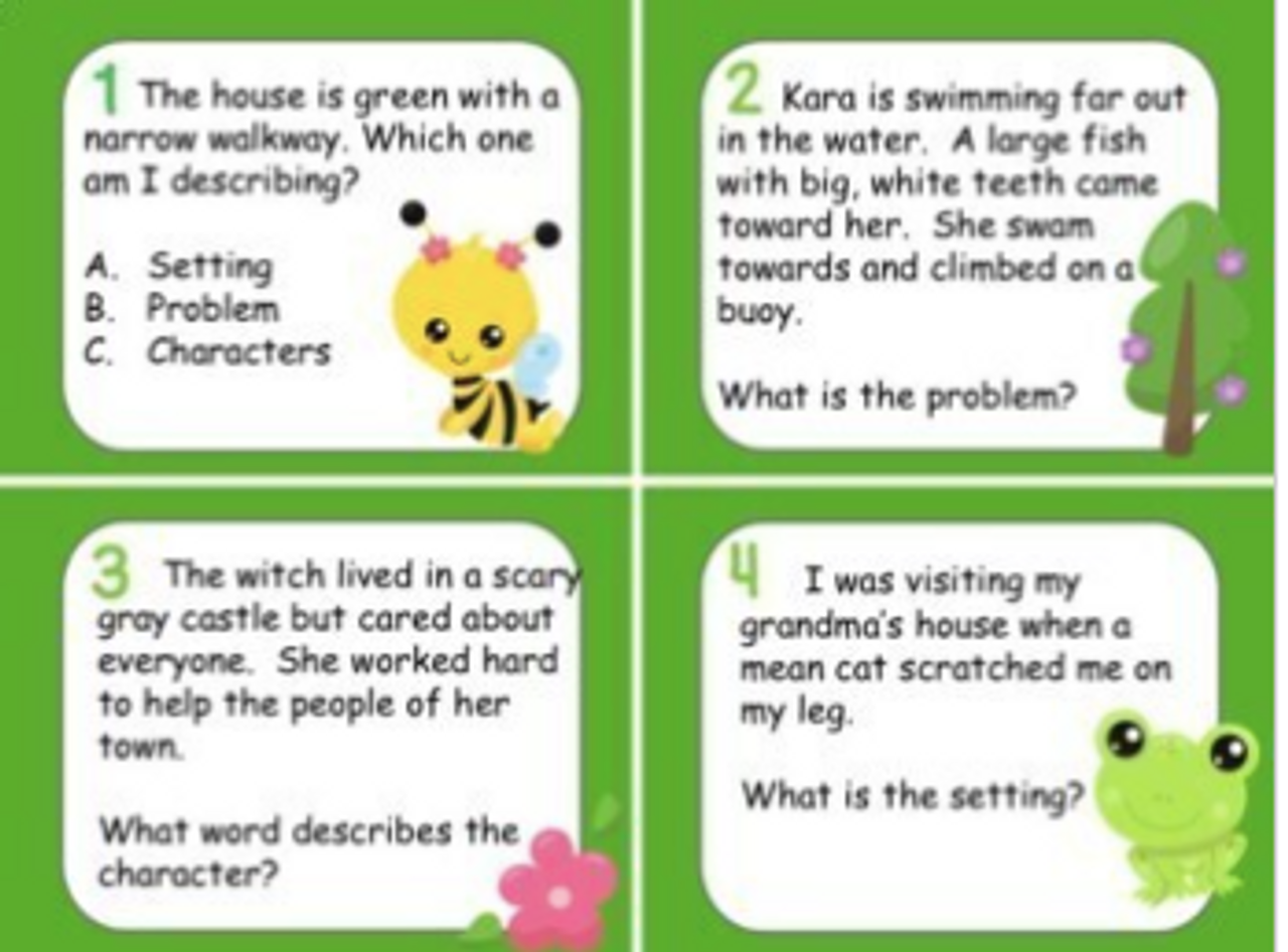 Story Element Task Cards