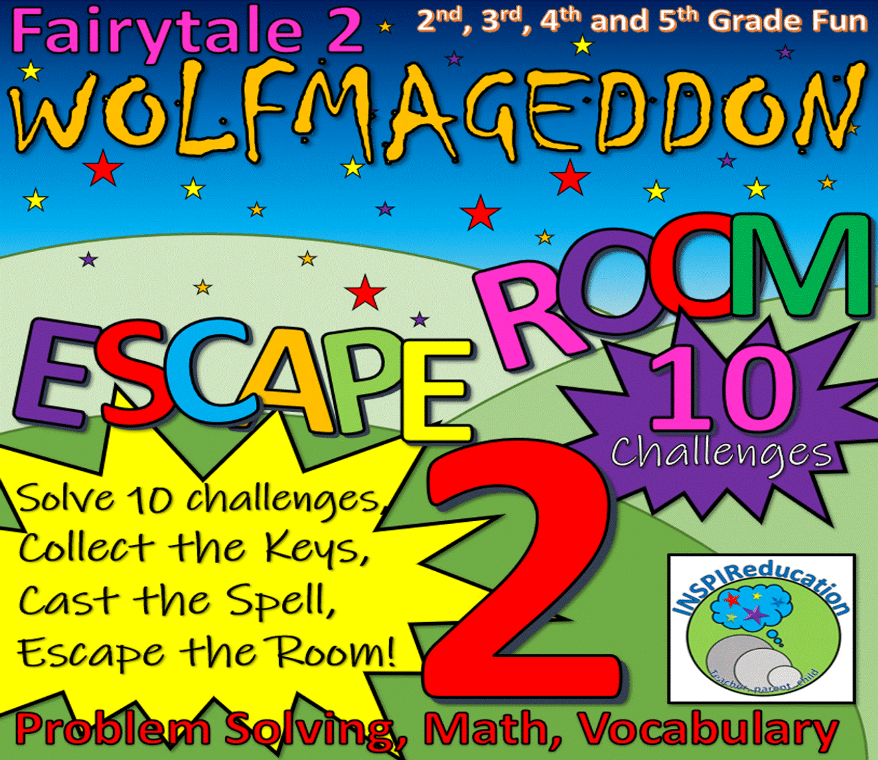 Christmas ESCAPE ROOM Bundle 7 ROOMS to use resources, challenges