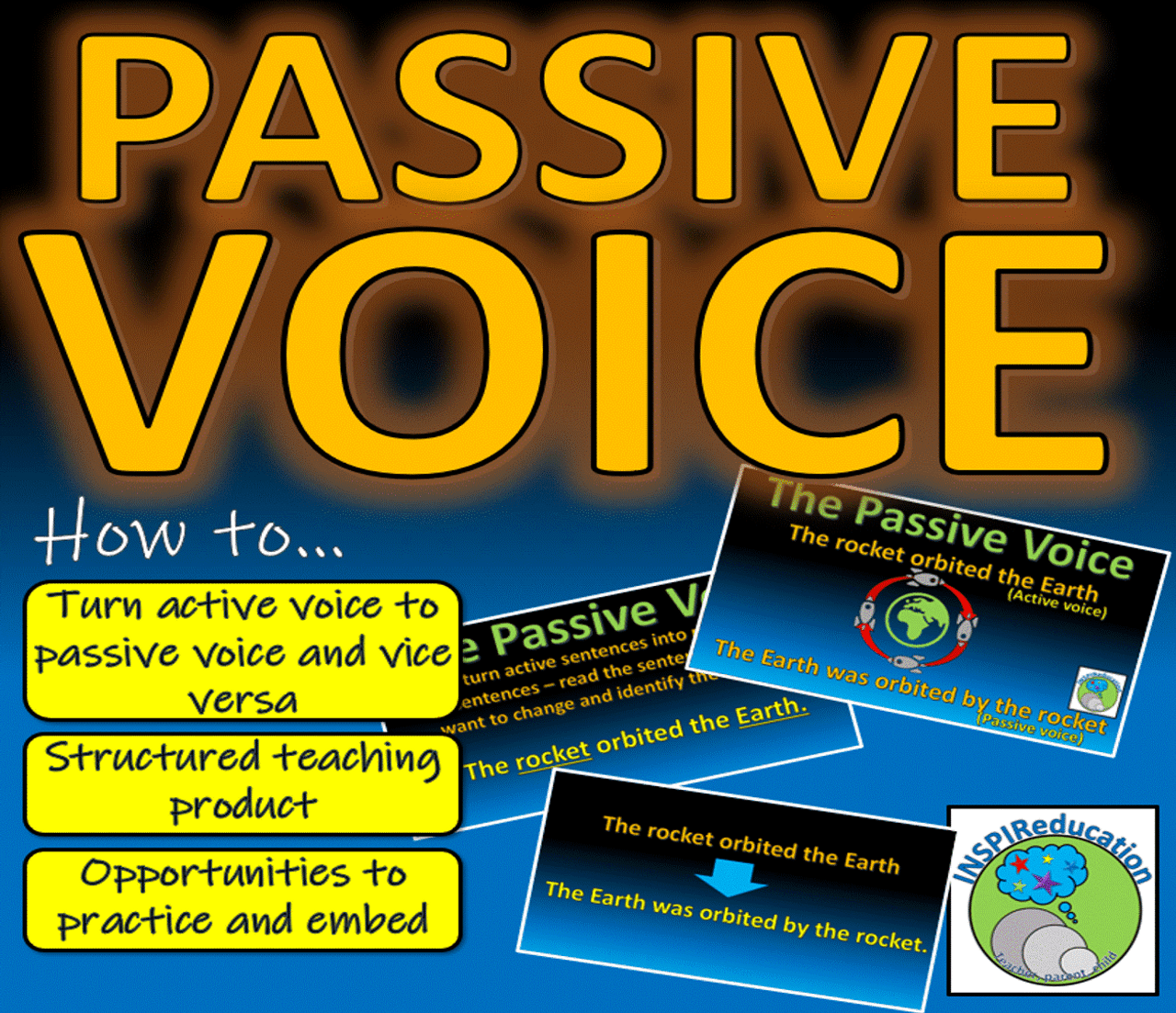 Using the Passive Voice: Active to Passive and Vice Versa - Learn and Embed