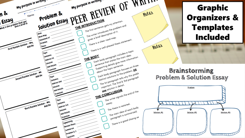 The Complete Problem and Solution Essay Bundle