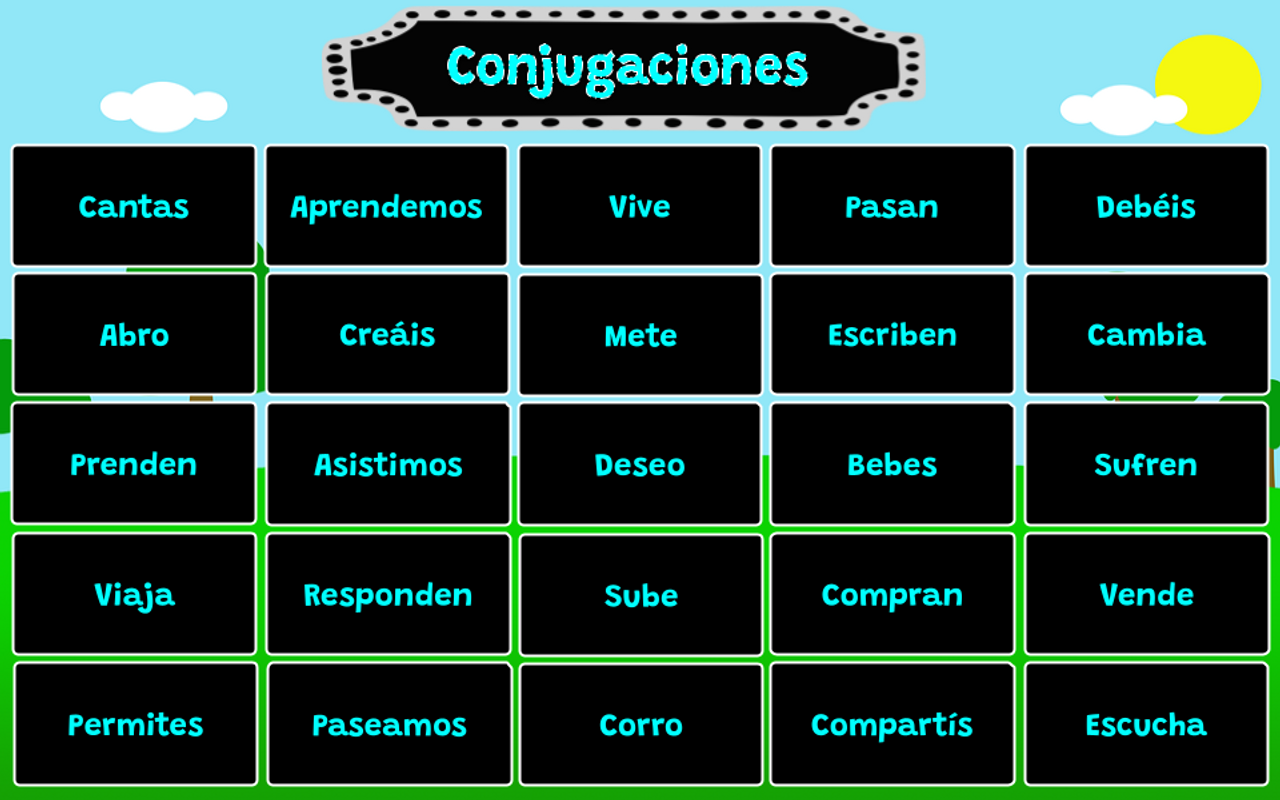 Llamas en el llano: Conjugation Practice Board Game - Regular Present Tense - Spanish