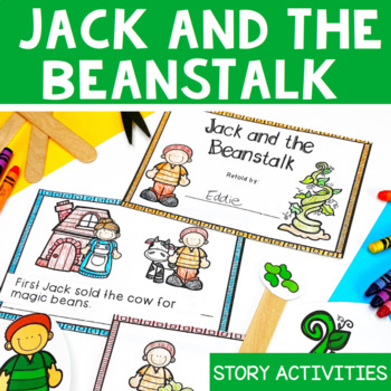 jack-and-the-beanstalk-story-activities for Free Printable Jack And The Beanstalk Stick Puppets Jack and the Beanstalk Story Activities for Free Printable Jack And The Beanstalk Stick Puppets