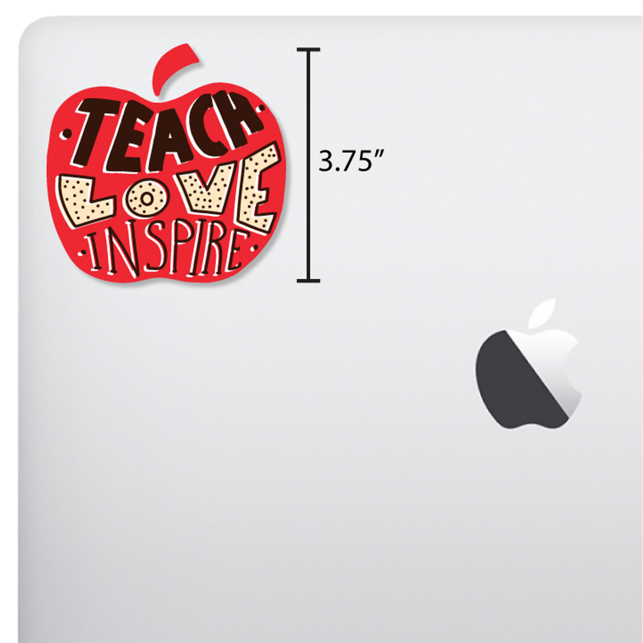 "Teach Love Inspire" Die-cut Sticker