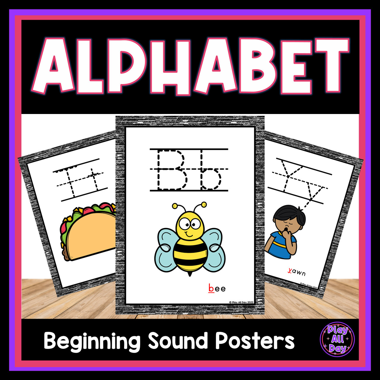 Alphabet Posters | Classroom Decor