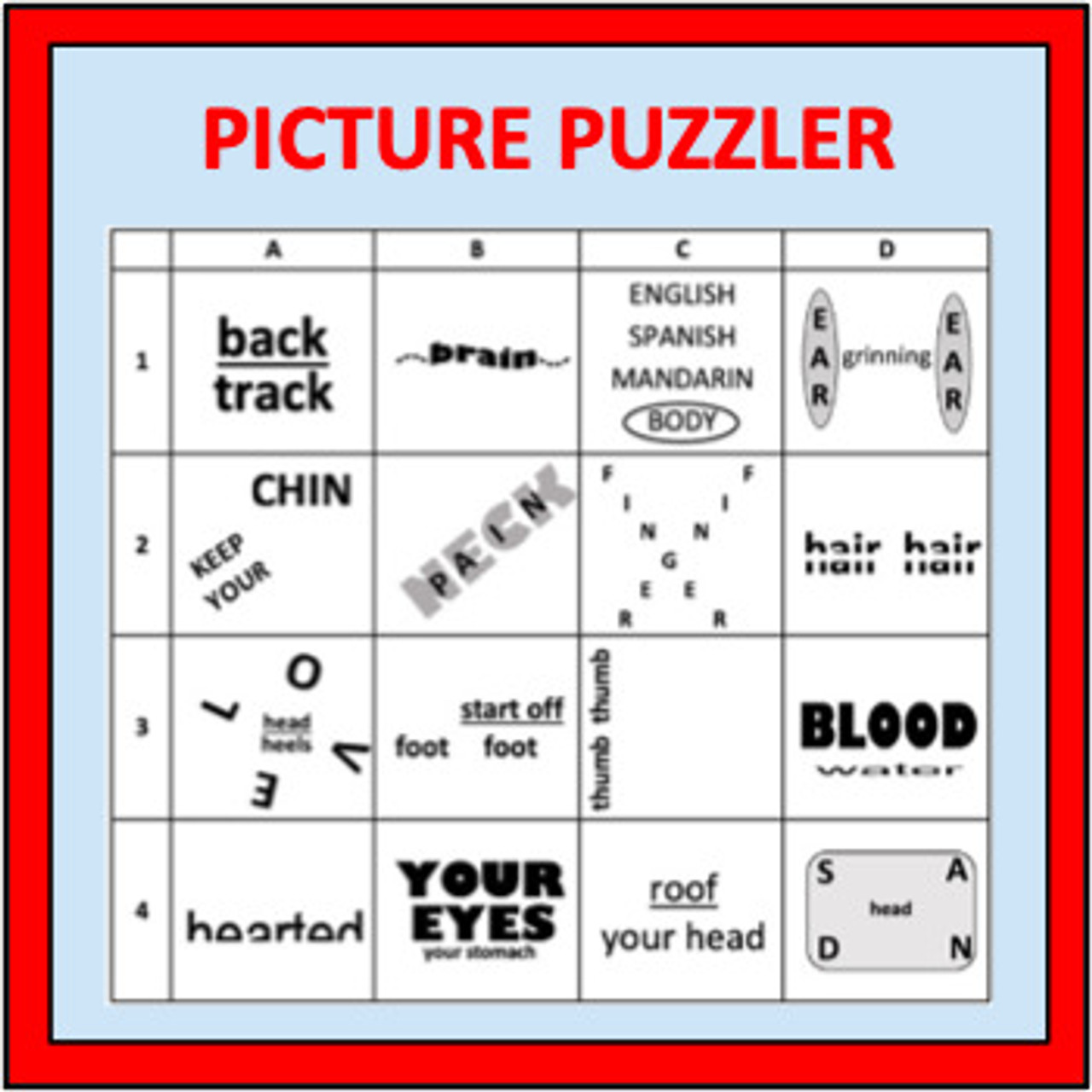 Human Body Puzzles