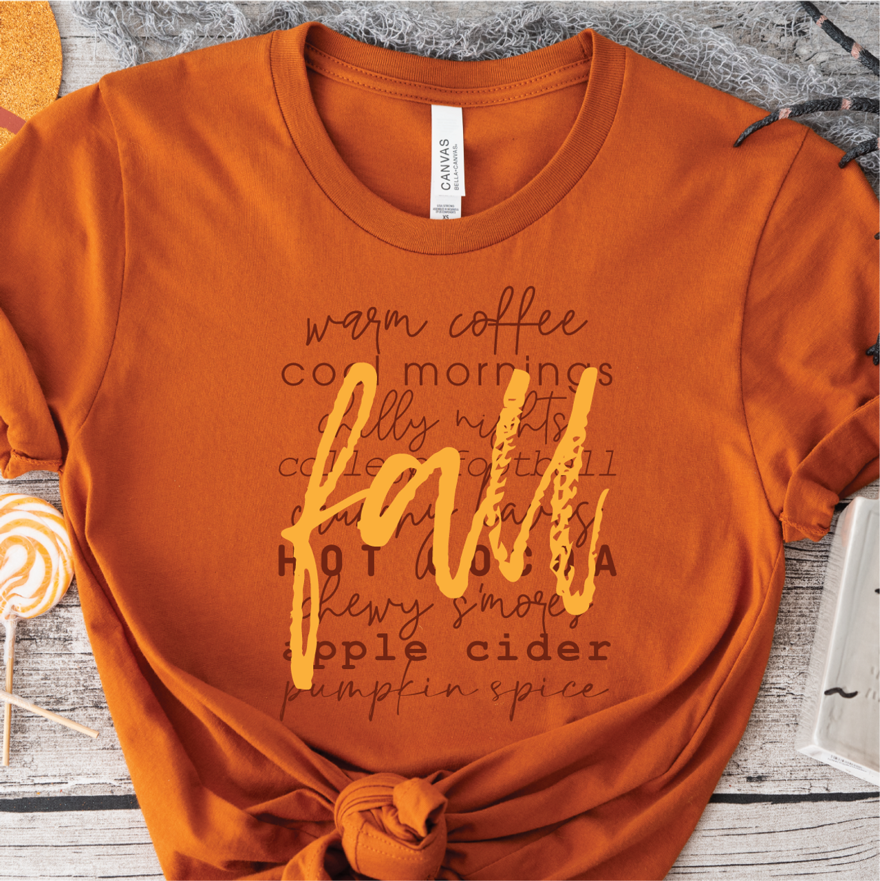 "Fall Words" T-shirt