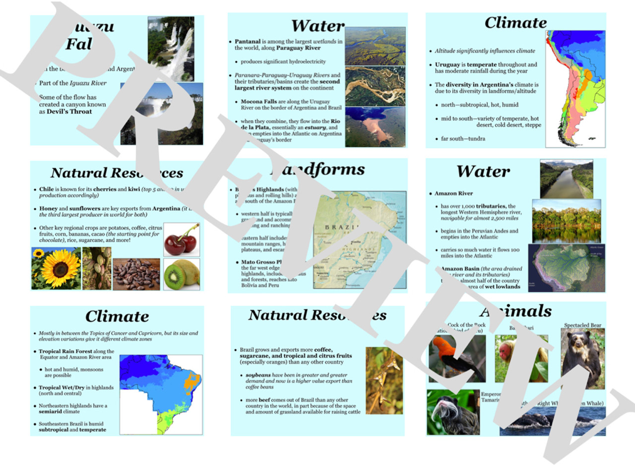 South America's Physical Geography Overview