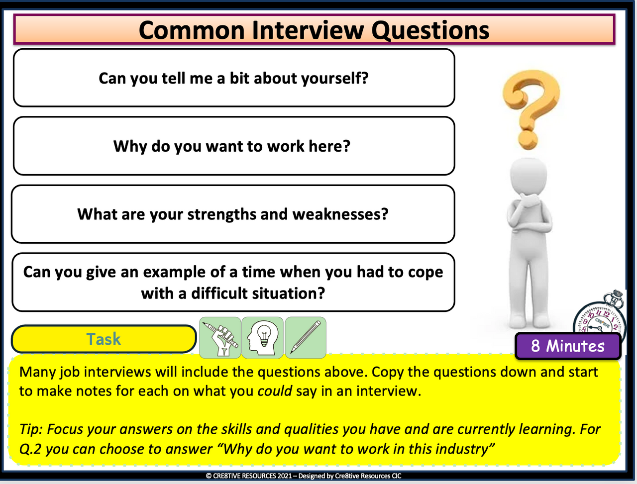 How to answer Job Interview Questions - Amped Up Learning